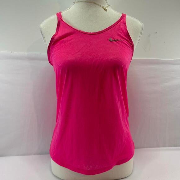Nike Open Back Pink Cami Size Small - Picture 2 of 4